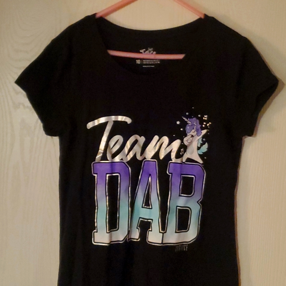 Youth Justice size 10 unicorn top